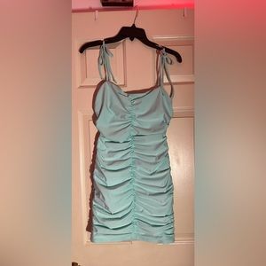 light blue homecoming dress